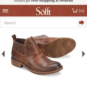 Sofft Brand Booties. Brand new, never worn. Size 7